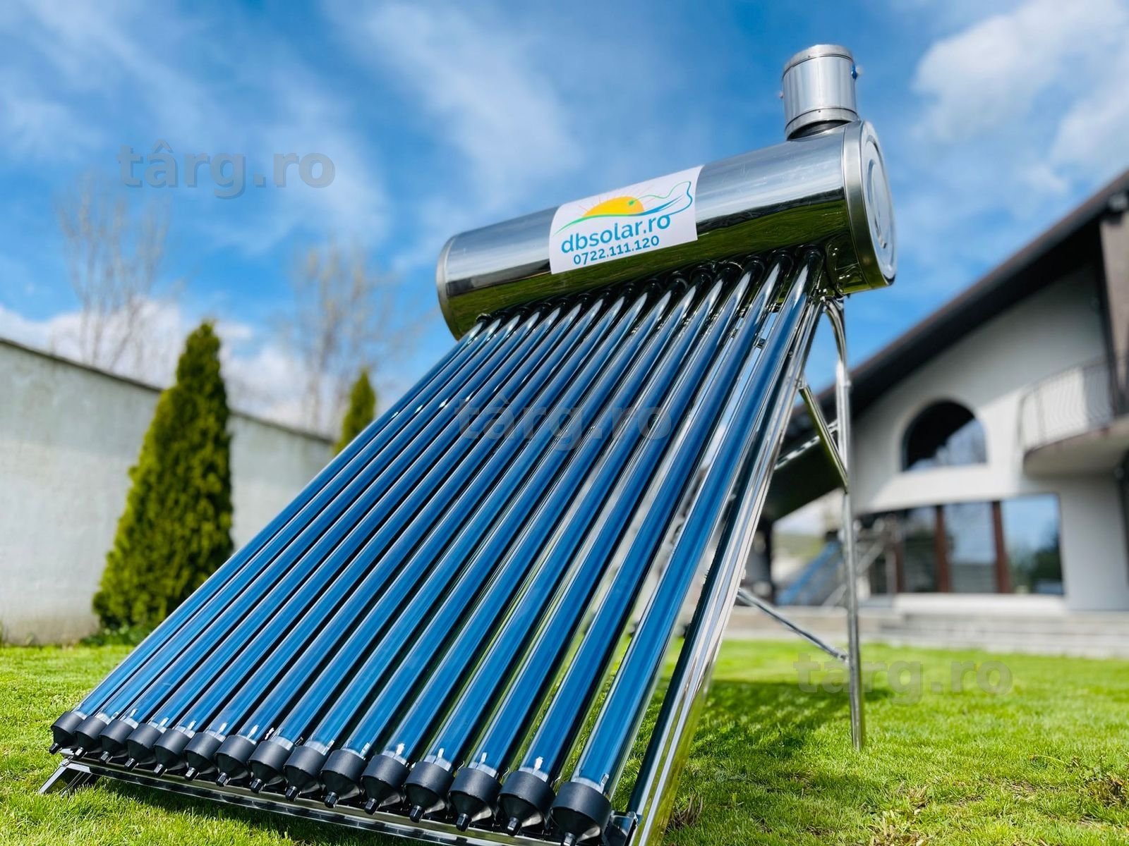 PANOU Solar PRESURIZAT 150L Heat PIPE Panouri Solare Bolier INOX Nou‼️