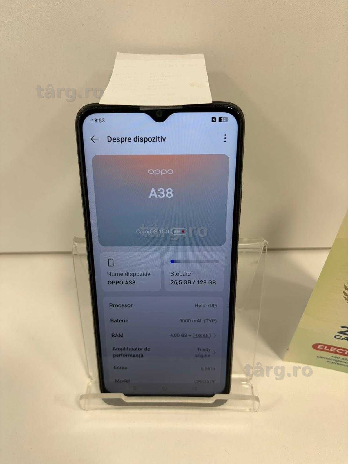 Telefon Oppo A38 128GB (Ag1 Alexandru B53891) Garantie 2 ani! 2