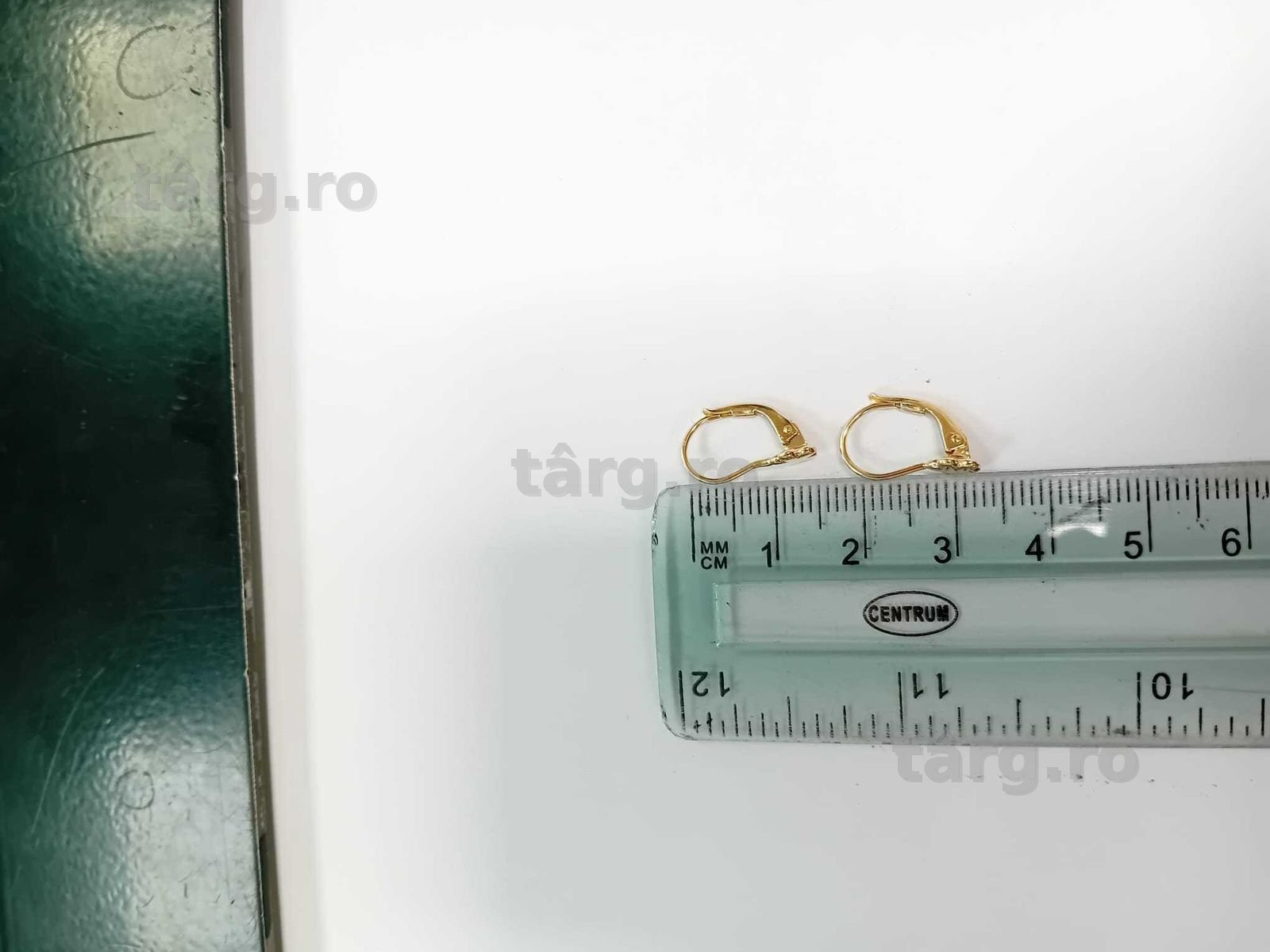 (Ag33) Cercei Aur 18K/Garantie 2 ani 3
