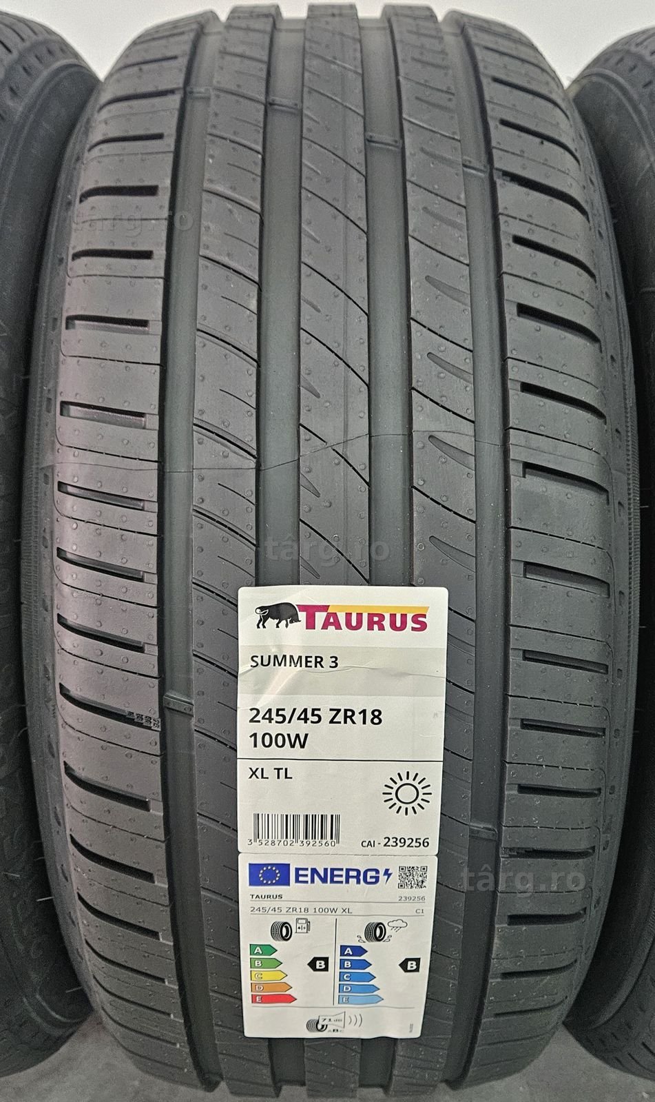 245/45 R18 100w TAURUS (By Michelin) Summer 3 B/B/71 Anvelope de vara 2