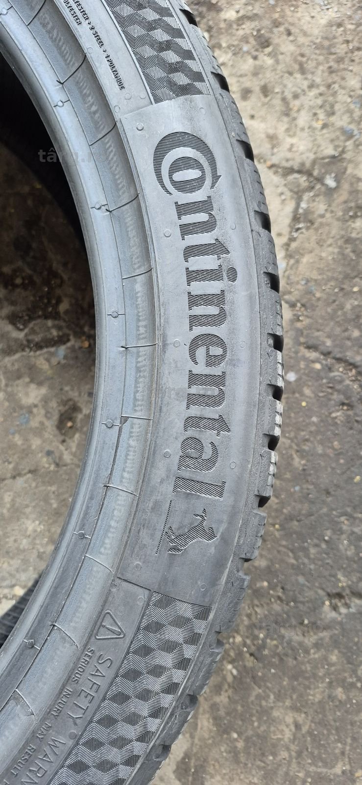 4 anvelope iarna,fata Continental 245/40/19,spate Hankook 275/35/19. 3