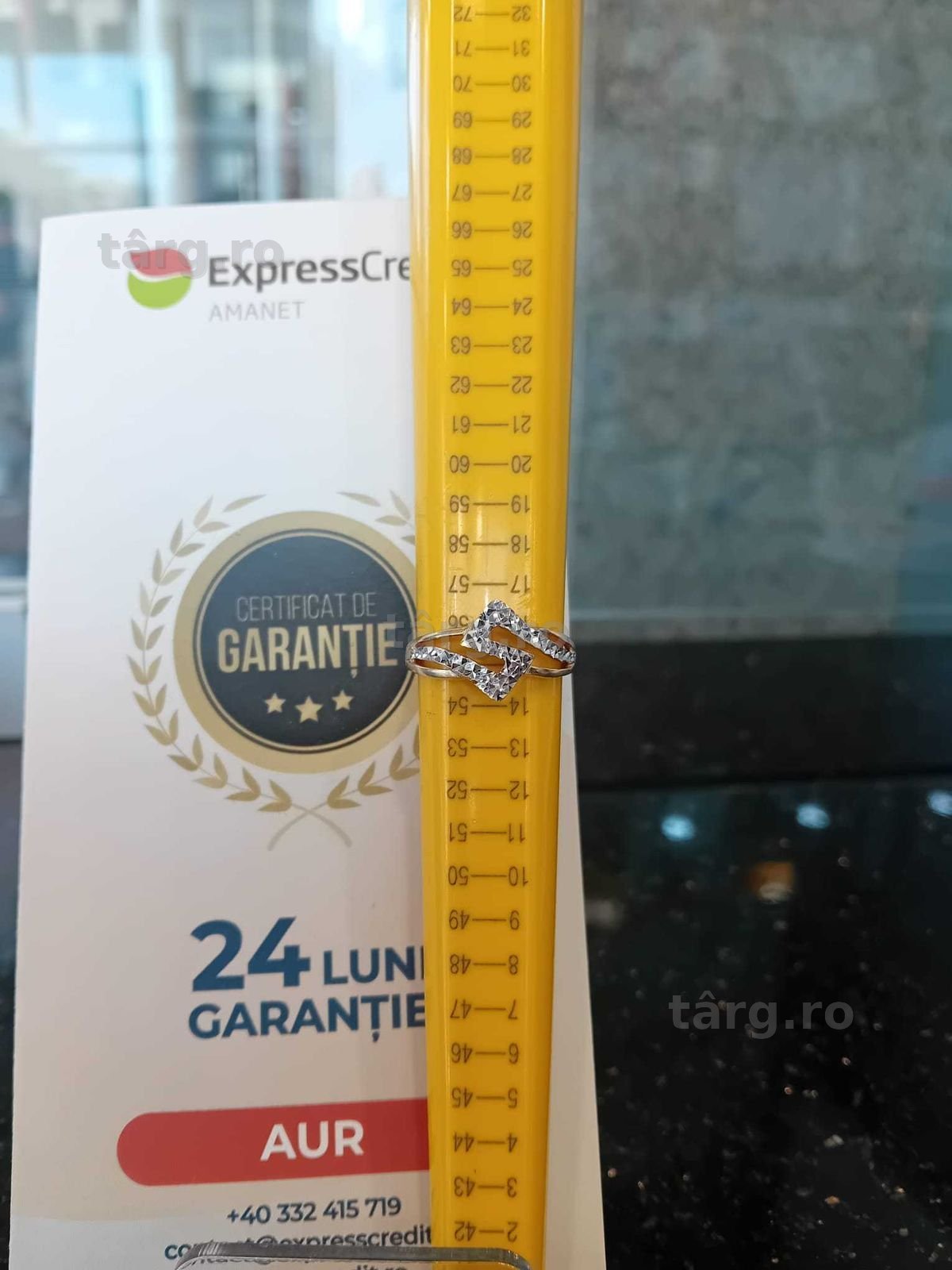 Inel aur 14k 2.11g 15/55 (Iulius Mall)(B-460.5) Garantie 2 ani!
