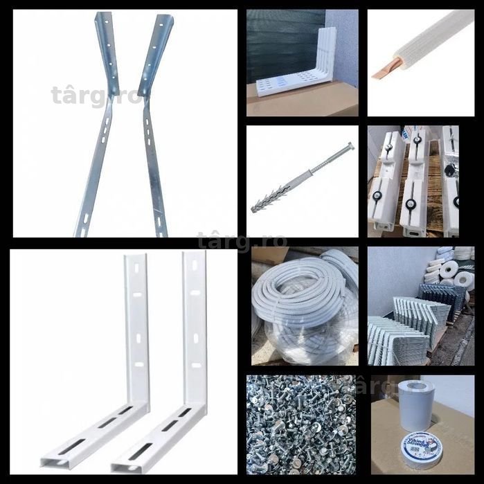 Elemente Fixare Aer Conditionat: BandaMatisat/Condens/Dibluri/TeavaCu.