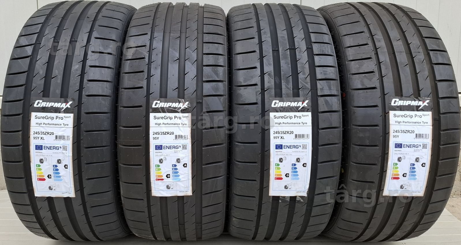 245/35 R20, 95Y, GRIPMAX SureGrip ProSport , Anvelope de vara