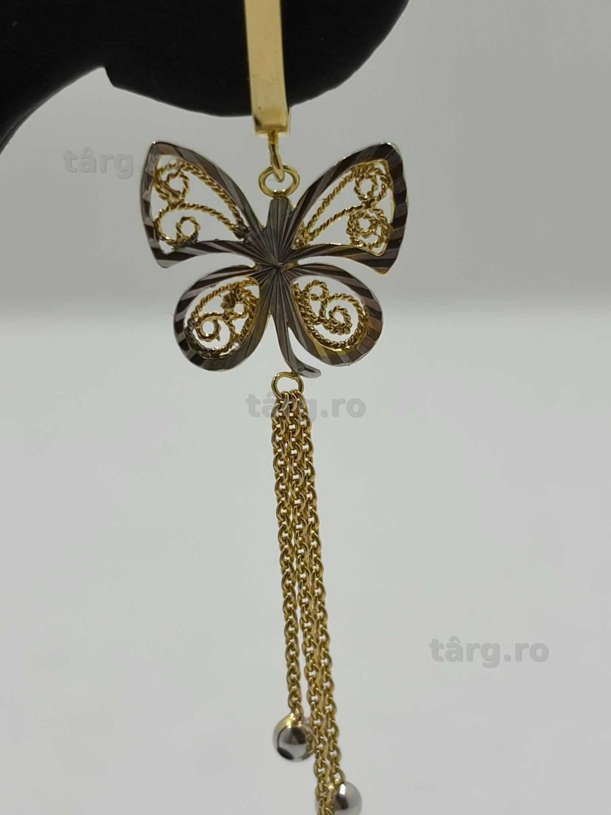 Cercei aur 14k 3.98g (Ag25 Belvedere B.42894) Garantie 2 ani!