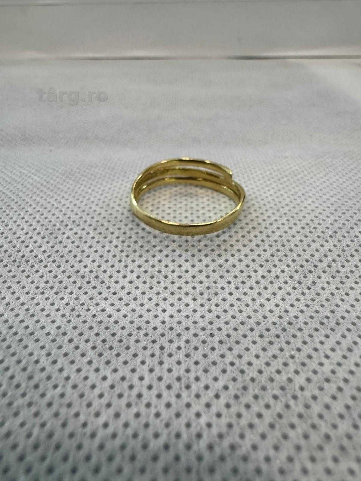 (Ag41) Inel aur 18K B6660.44 - Certificat de garanție! 3