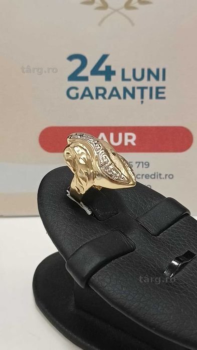 Inel aur 14K 2.39gr [AG24 Harlau B.45244.1] Garantie 2 ani! 2