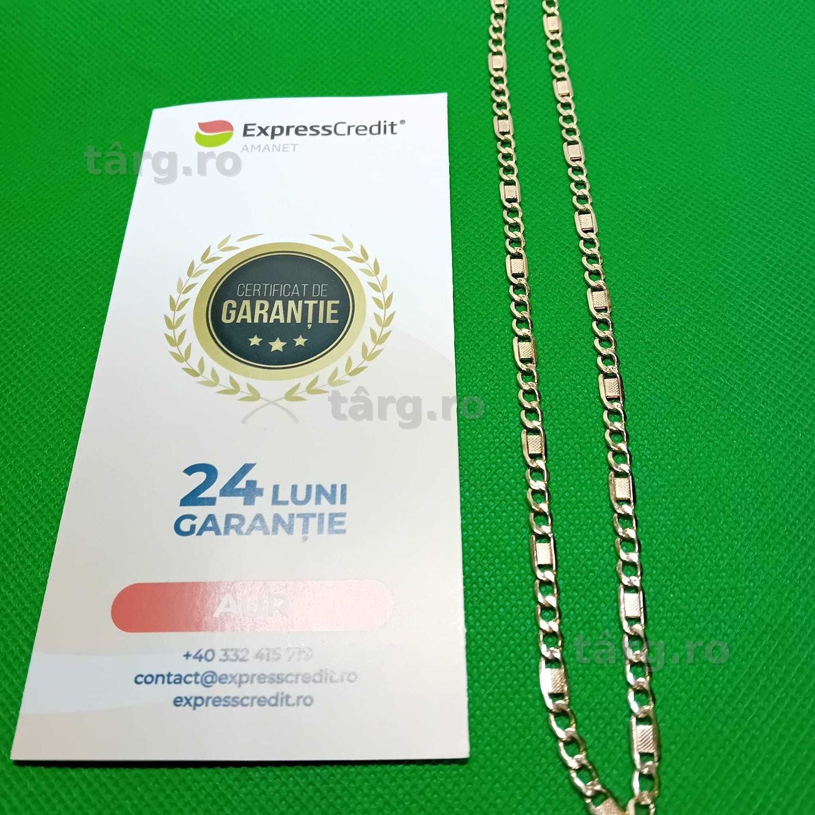 Lant aur 14k 8.15 gr (AG4 Dacia b.51824.1)Garantie 2 ani 3