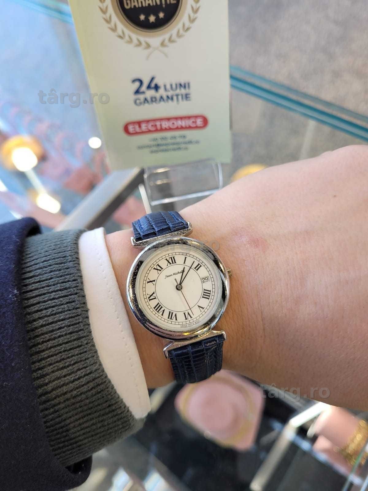 Ceas Jean Michel (Iulius Mall)(B-169) Garantie 2 ani!