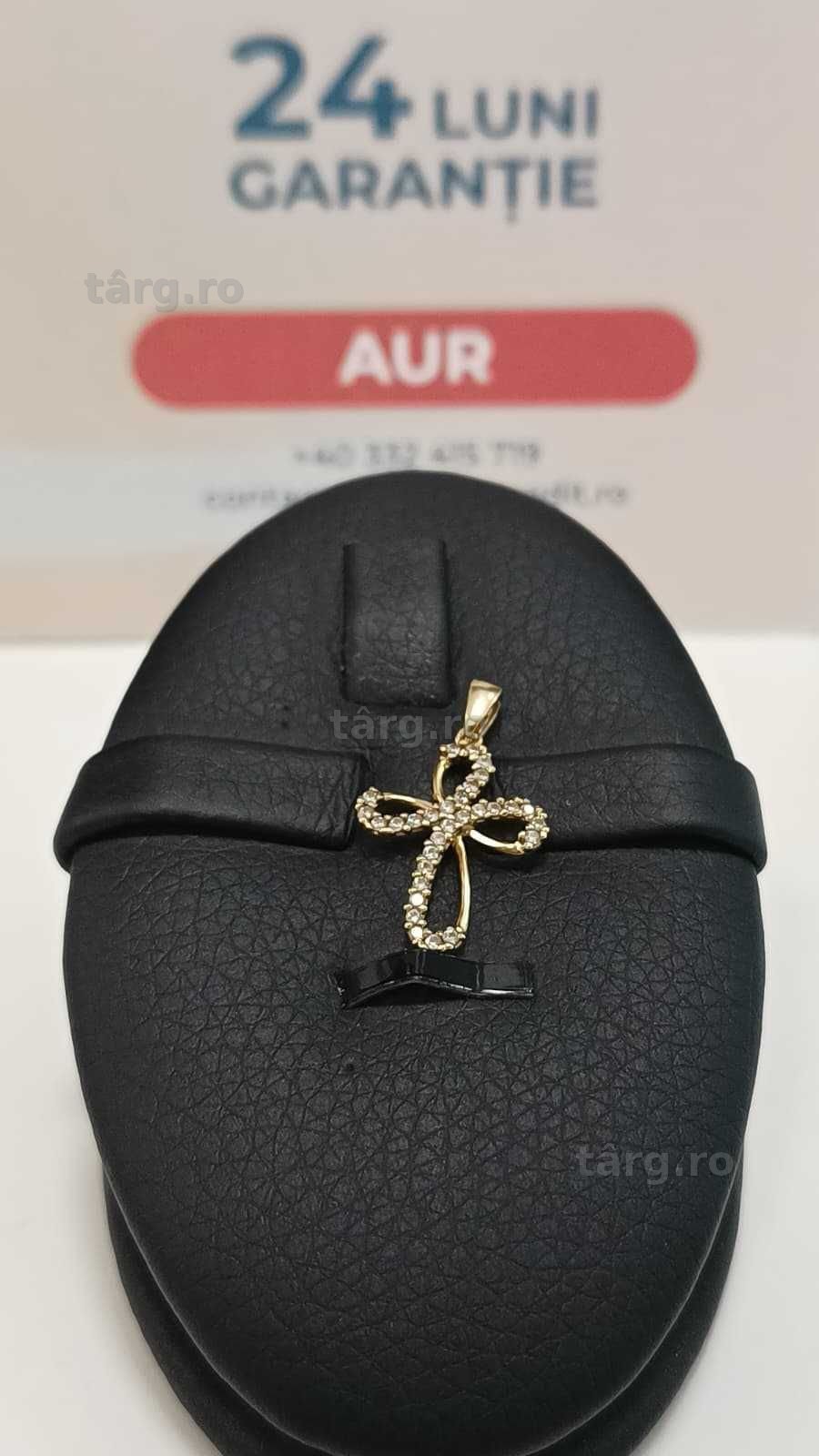 [AG24 Harlau B.45649.1] Pandantiv aur 18k 1.60g - Garantie 2 ani!