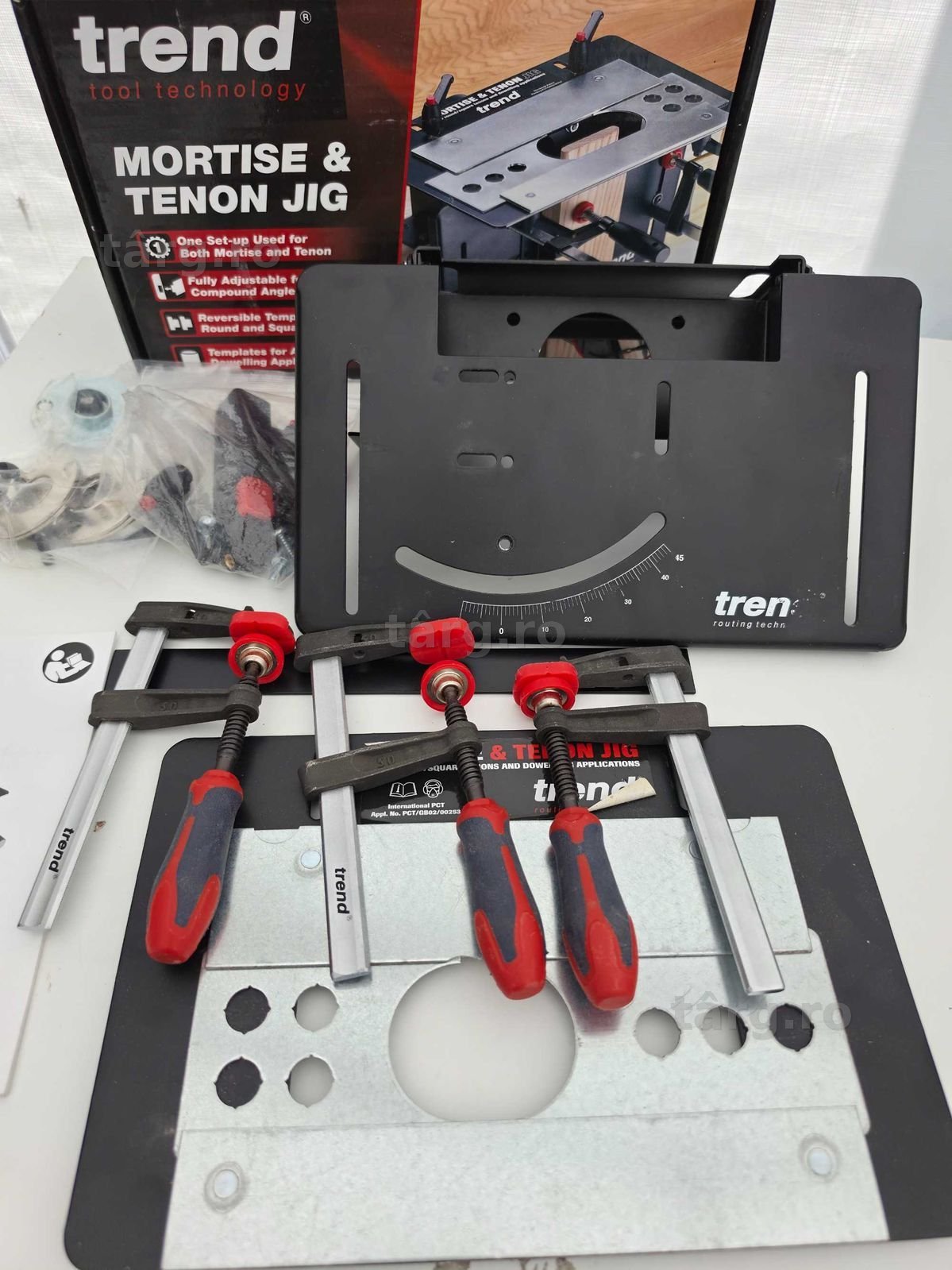 Trend Gabarit Mortise instrument pentru îmbinări precise de tip morteză și cep/MT/JIG/EURO/ lemn 2