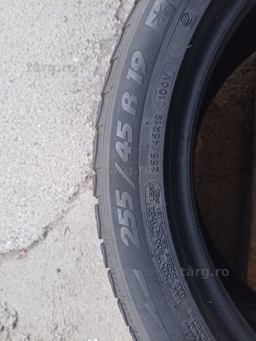 4 anvelope de iarna Michelin 255/45 R19 dot 1618 4