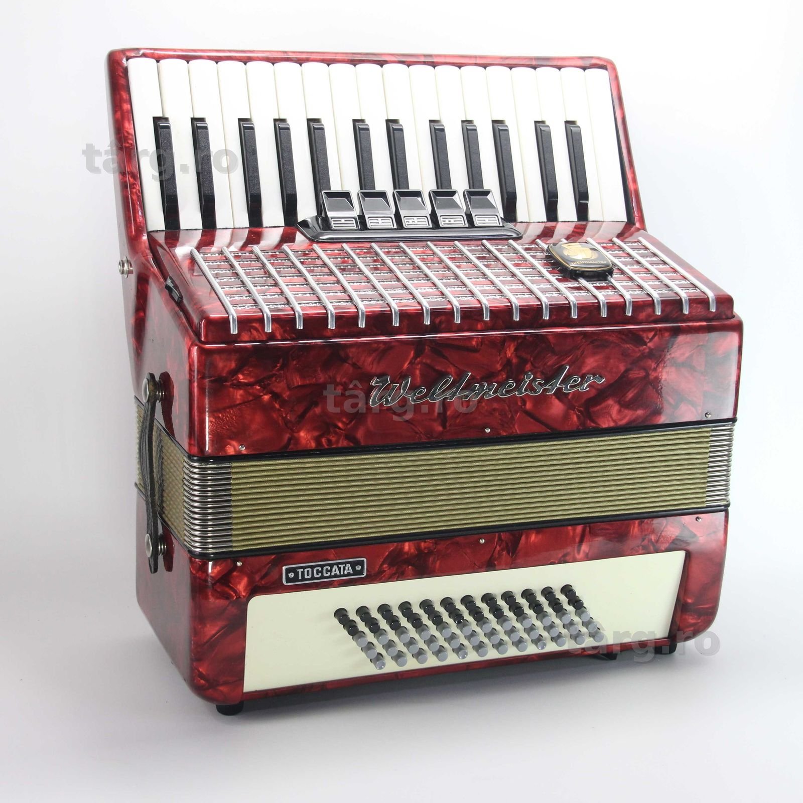 Acordeon Weltmeister Tocatta - 60 basi - Cutie de Transport- Amanet FRESH Galati