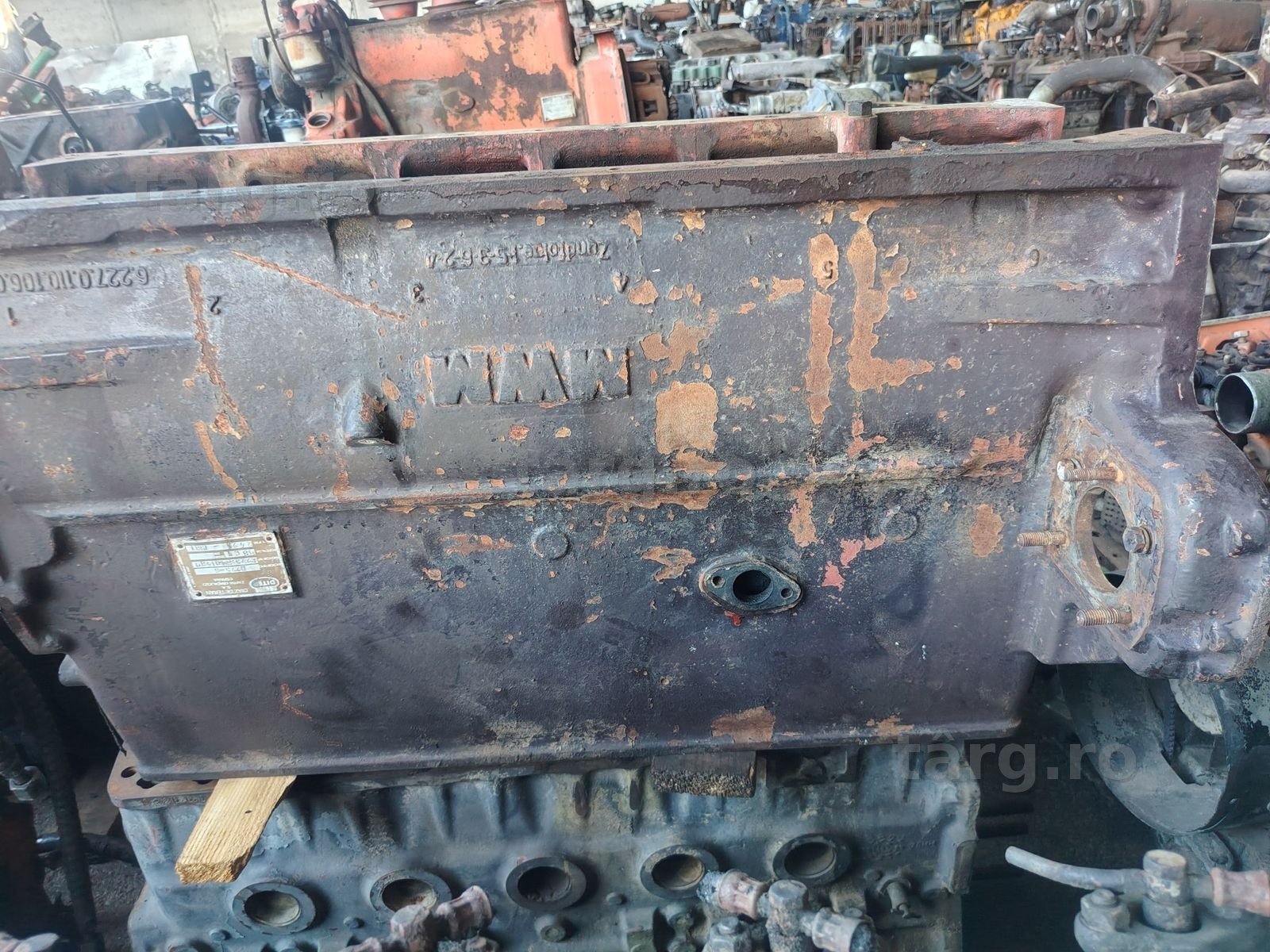Bloc motor 6 pistoane mwm pentru fiat