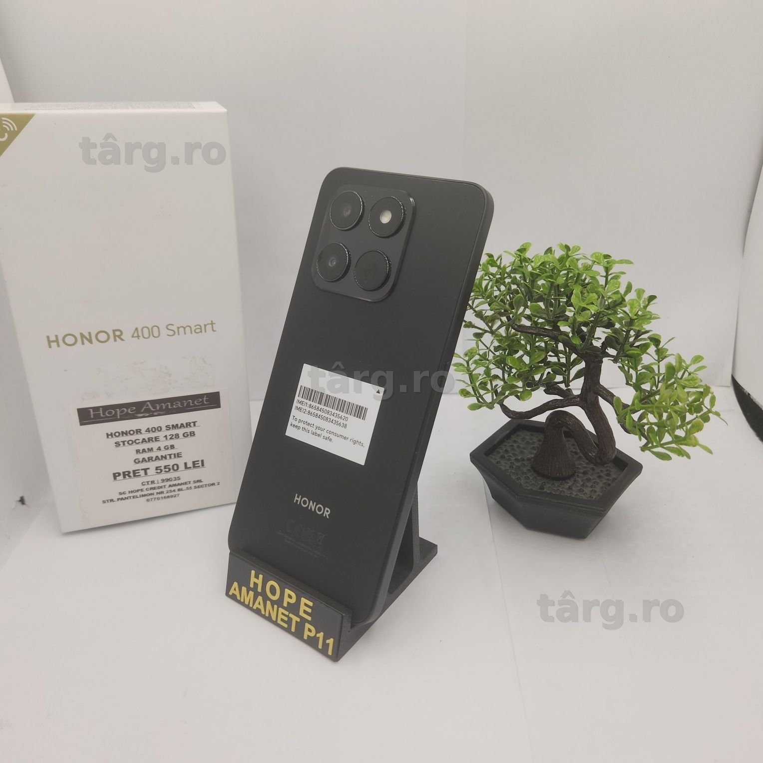 Hope Amanet P11 - HONOR 400 Smart / 128GB-4GB Ram / Garantie / 99035 2