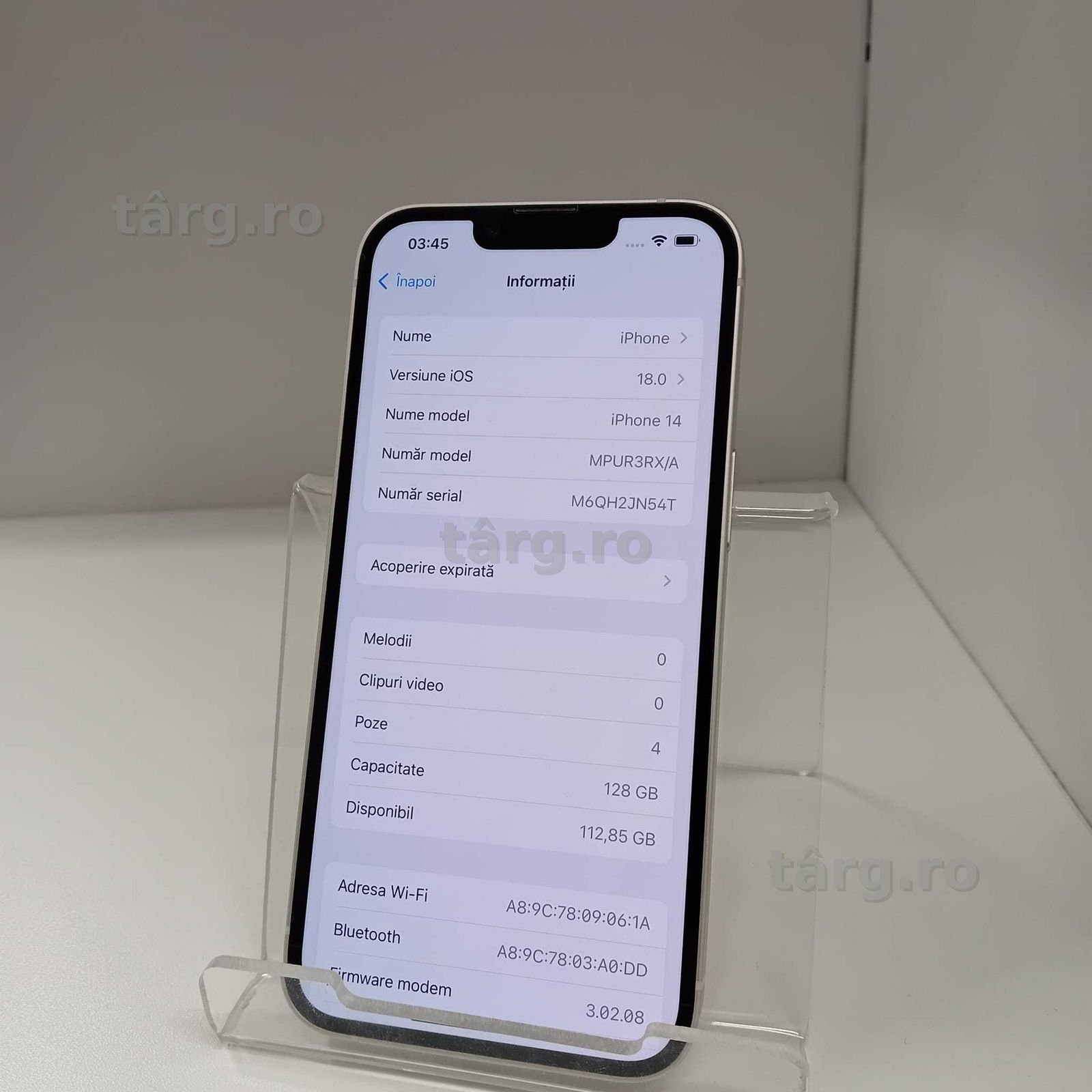 Iphone 14 128Gb (ag49 Esplanada b.49) Garantie 2 Ani 6