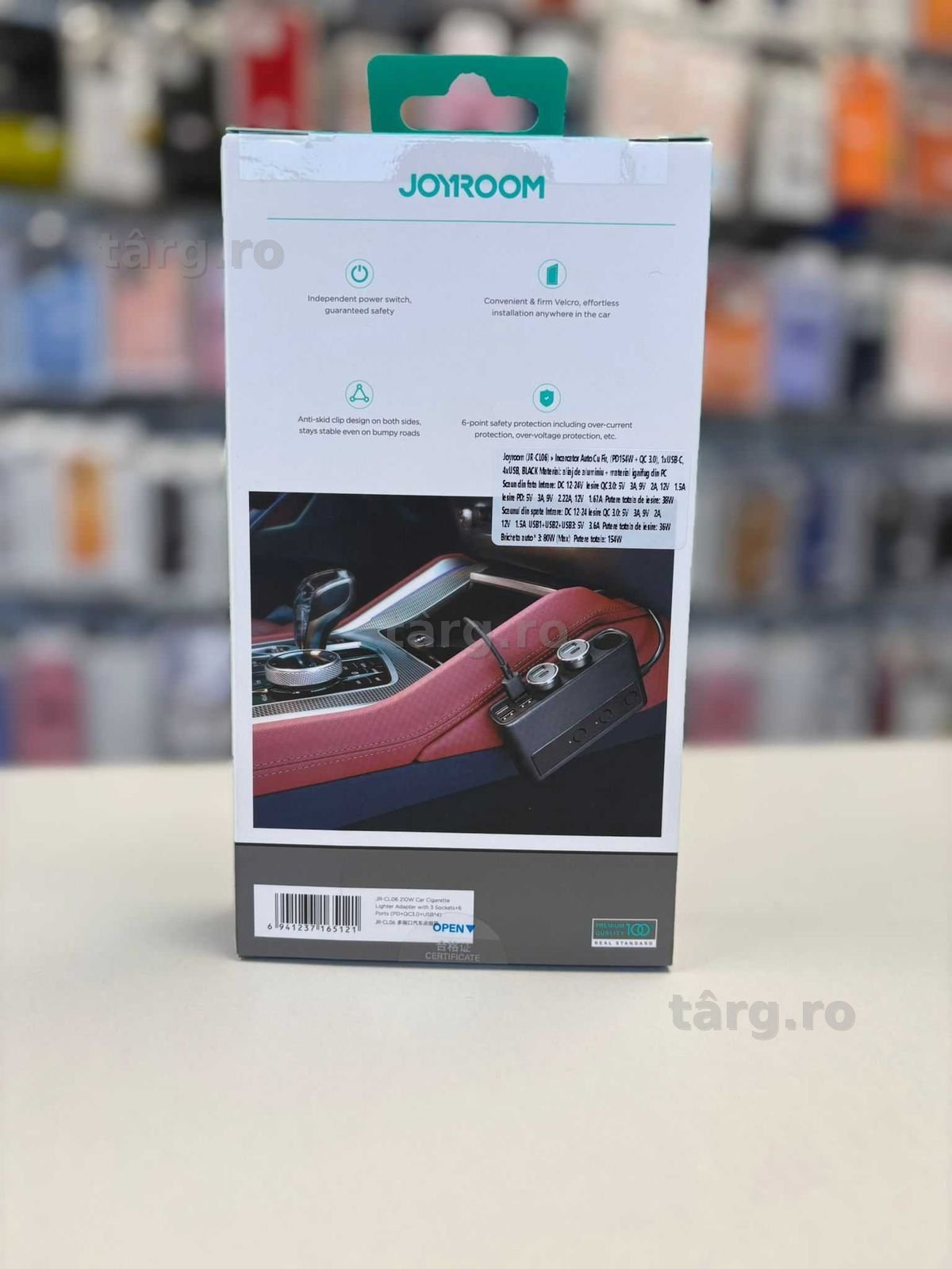 Adaptor / Triplu Bricheta auto, Incarcare rapida 3