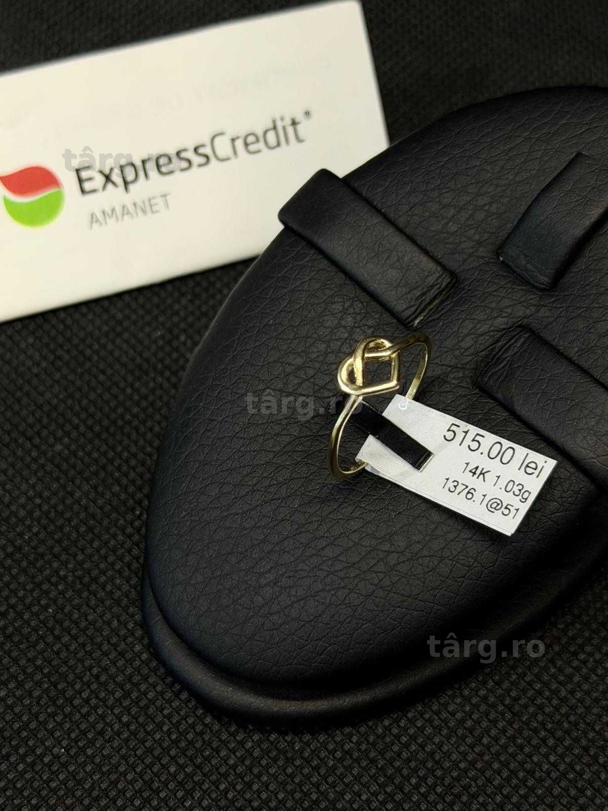 (AG51) Inel aur 14k 1.03g b1376 - Garantie 2 ani!