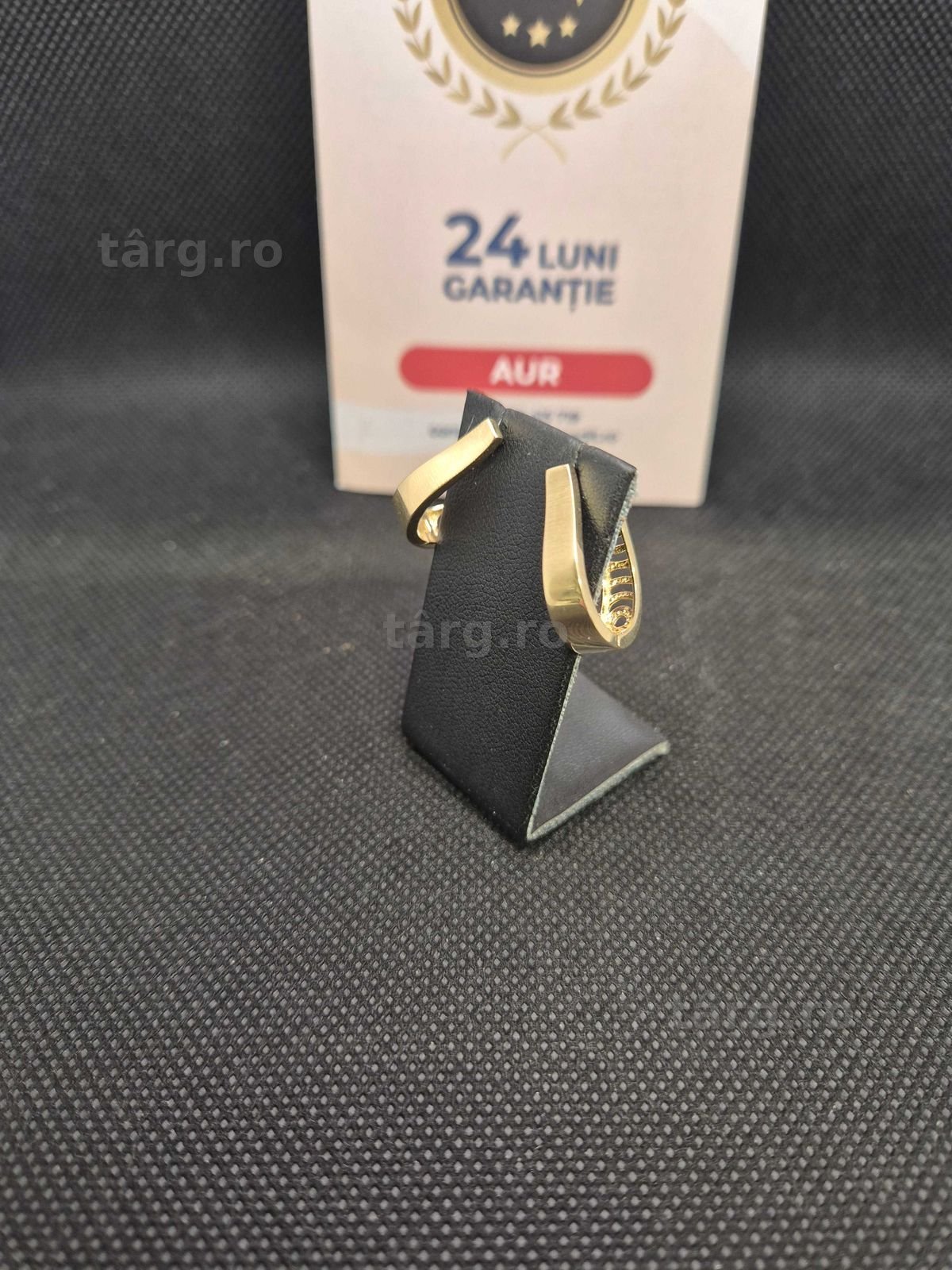 Cercei aur 14K 4.09g (49698.3 Ag11 Piata Nicolina) Garantie 2 ani! 3