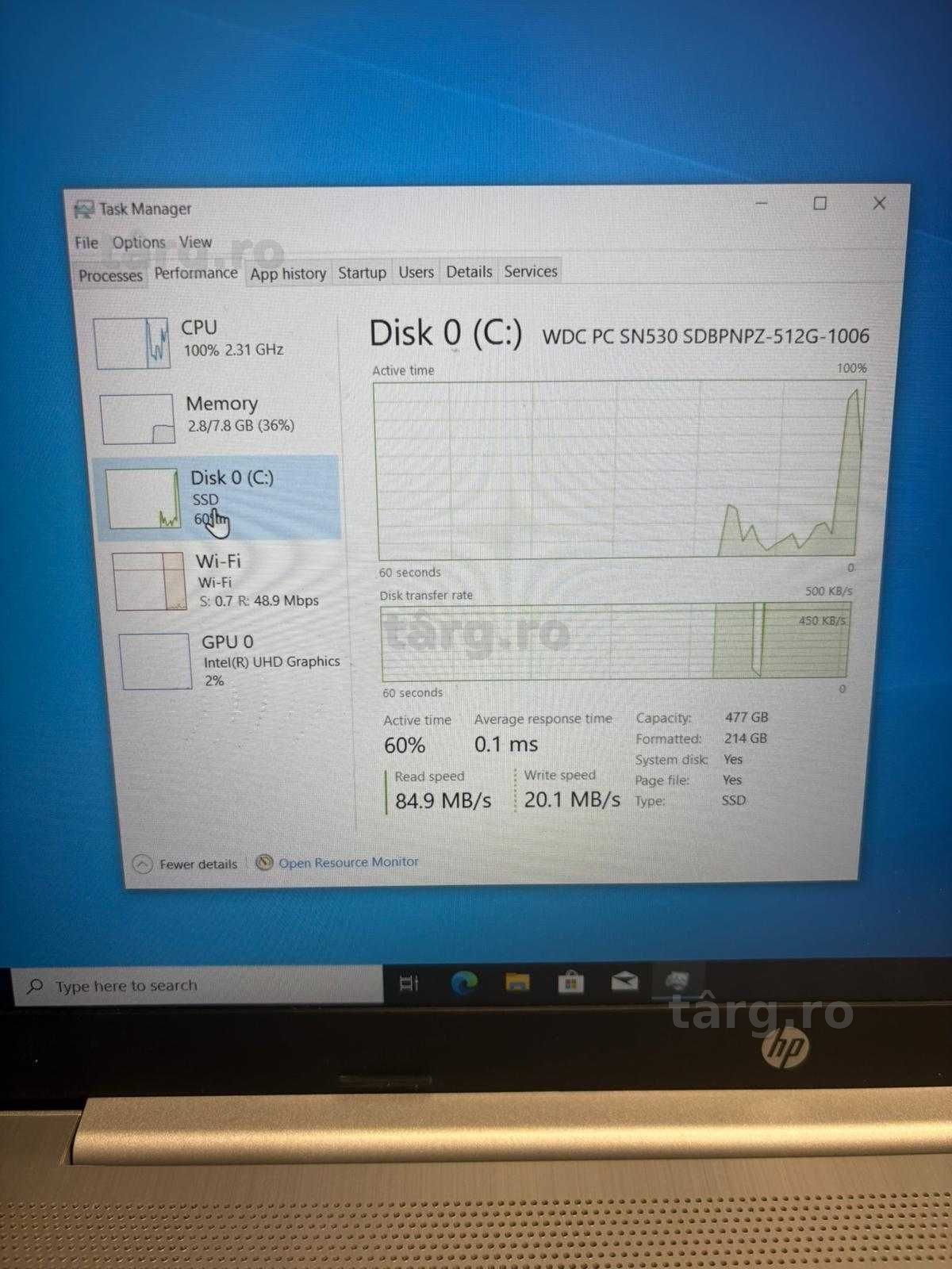 HOPE AMANET P2-Laptop hp 3
