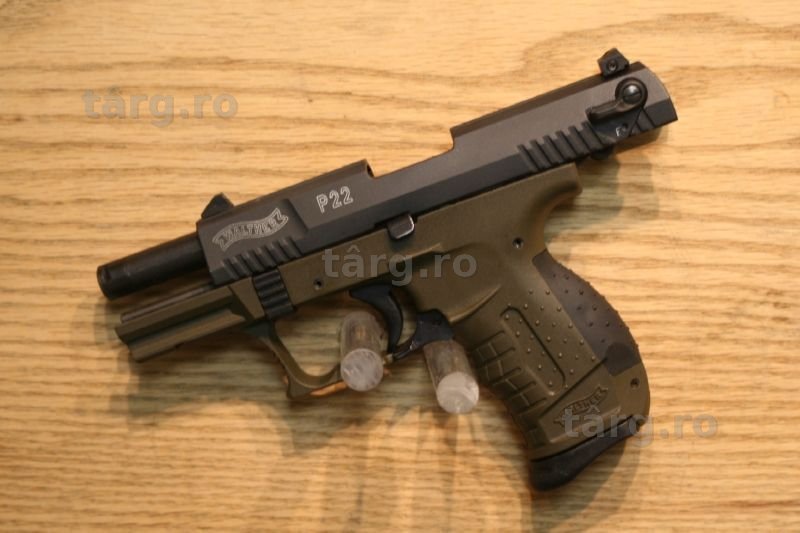 Pistol ORIGINAL!! Puternic (Calitate Foarte Buna) Airsoft 6.mm Munitie
