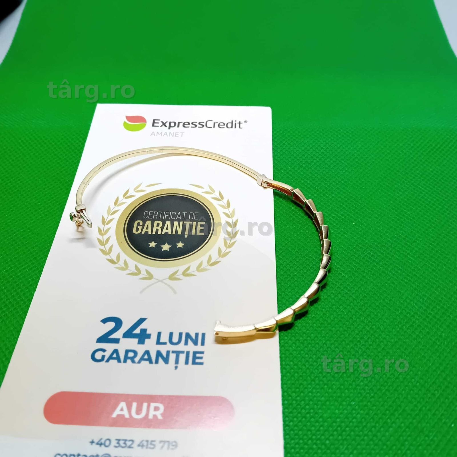 Bratara Aur 14K 5.g (Ag4 Dacia B.52089.1) Garantie 2 ani 3