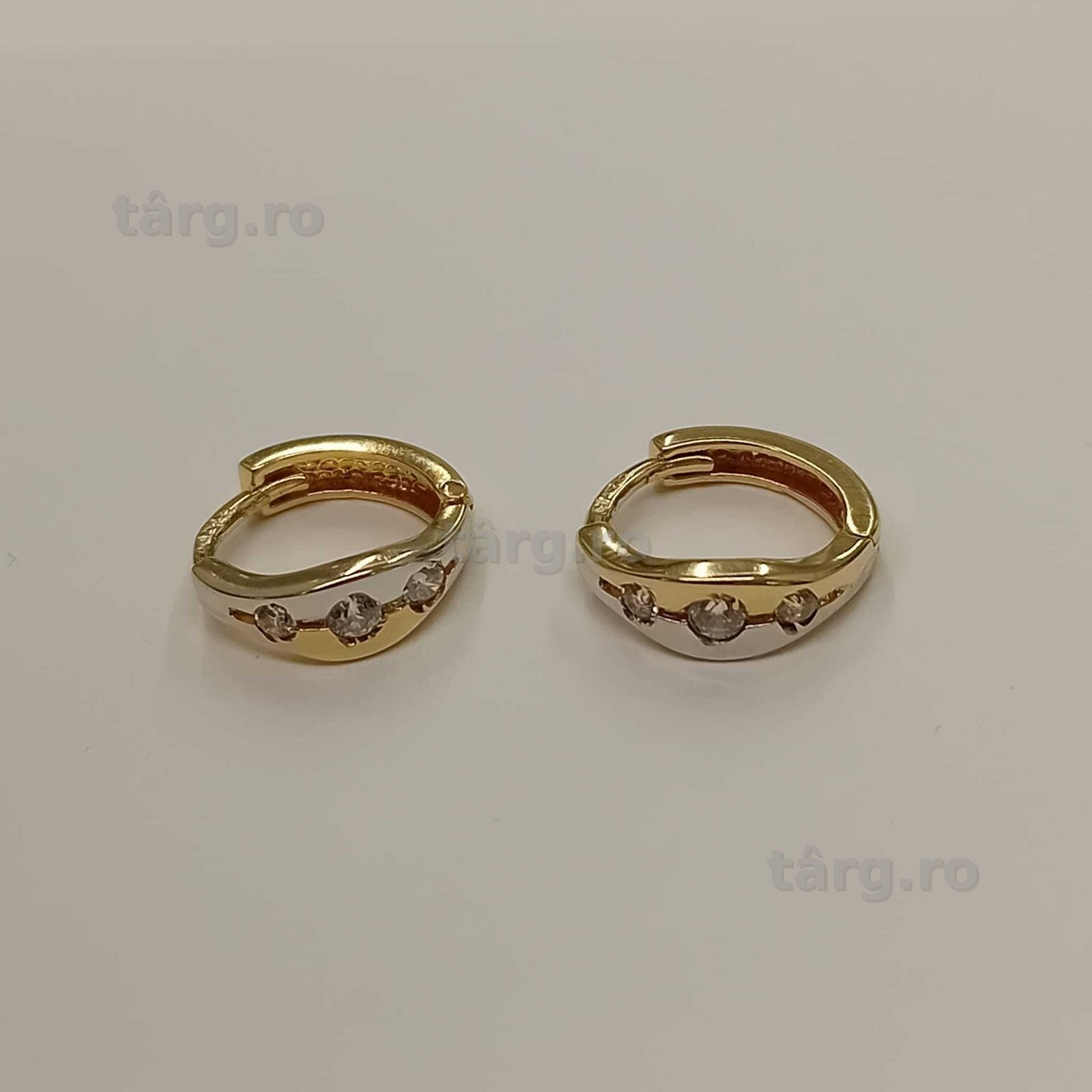 Cercei aur 14k (ag49 Esplanada b.8112.2) 4