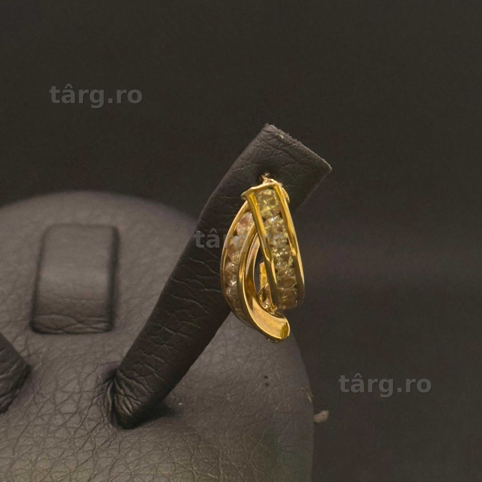Cercei aur 14K 3.57g (AG15 Gara 1 B33985.4) Garantie 2 ani! 3