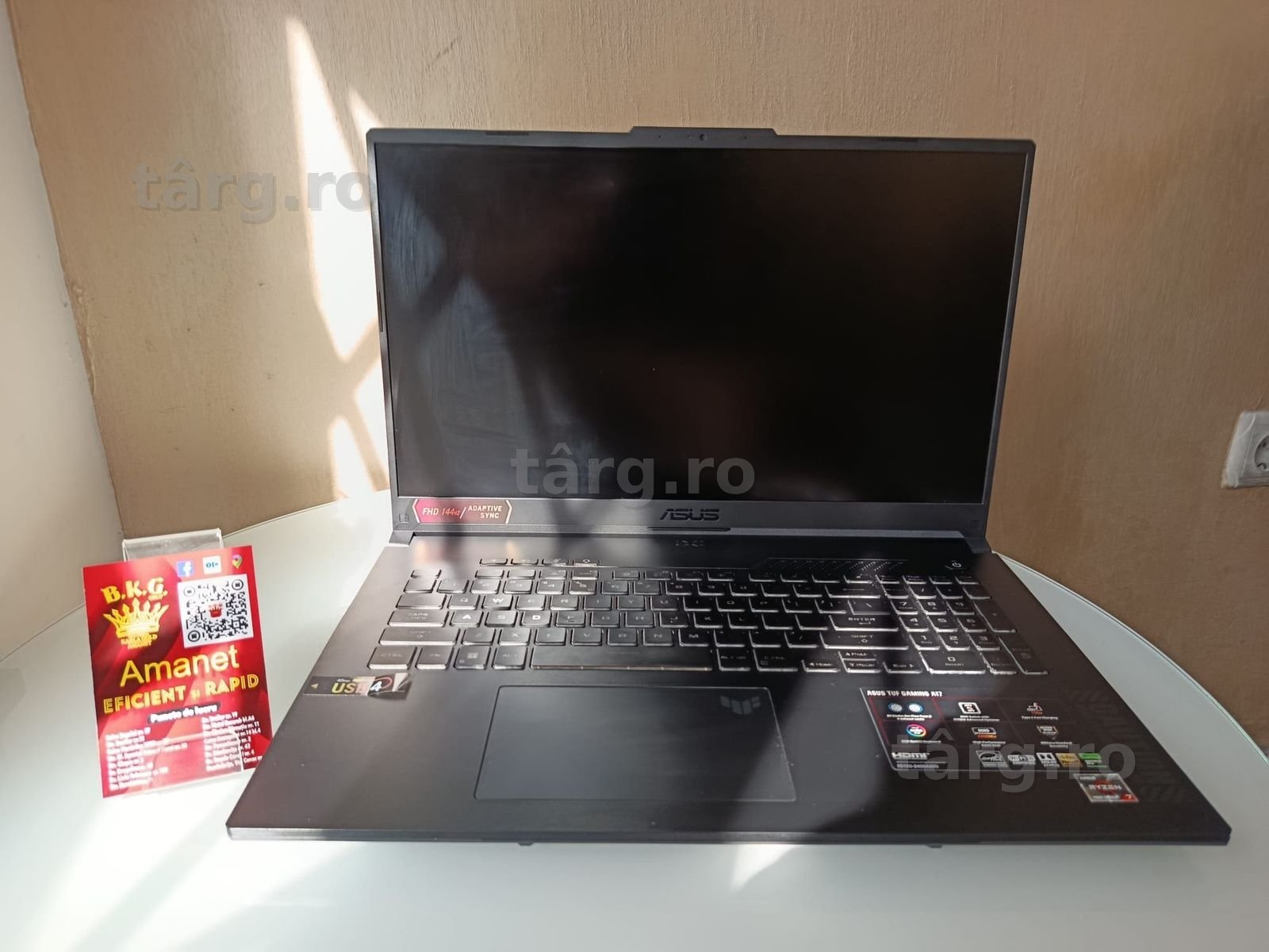 Asus Tuf Gaming  A17 Amanet BKG