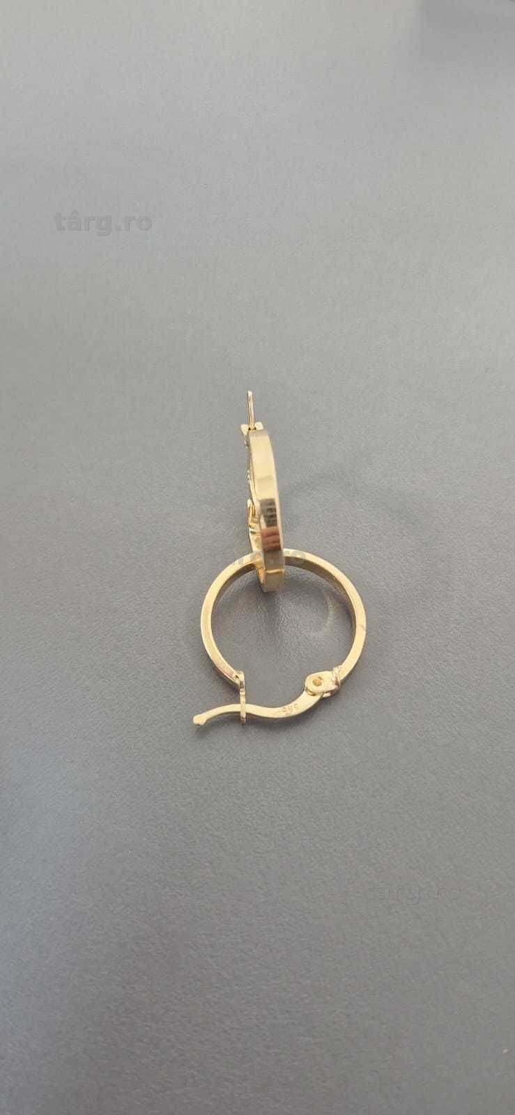 (AG46) Cercei aur 14K B.4616.4 3