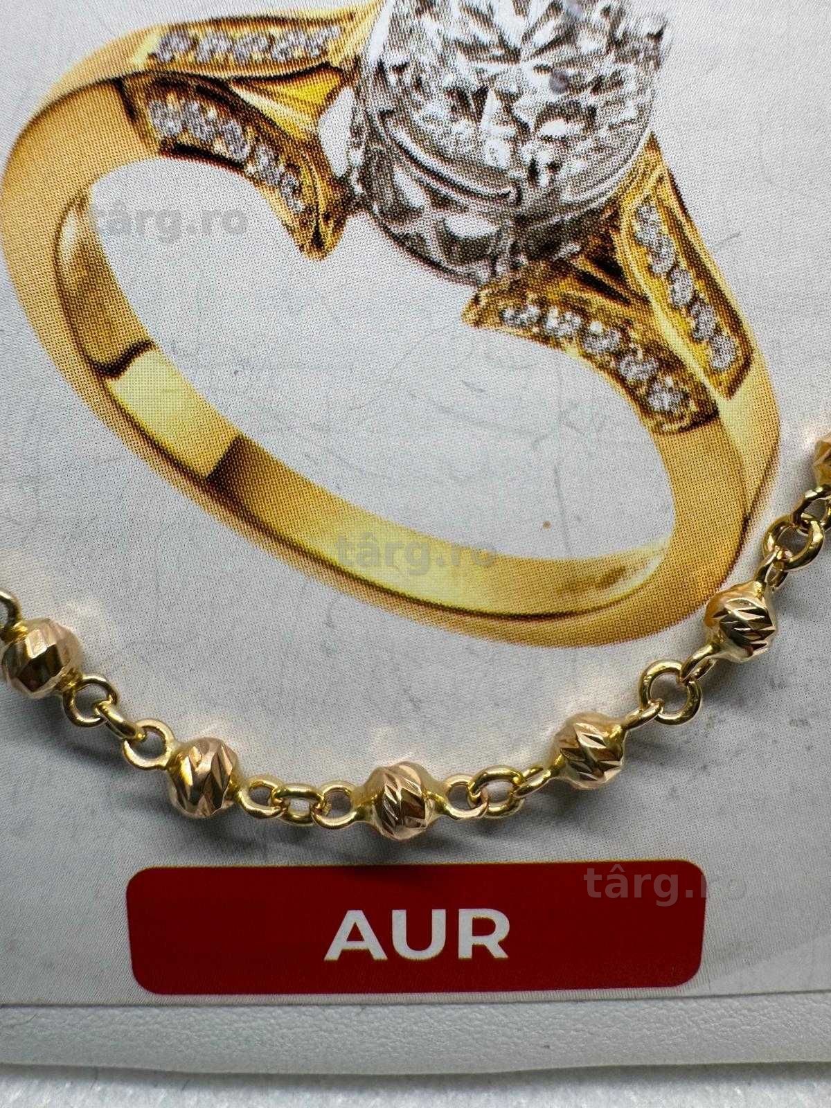 Lant din aur 14k (69458.1/ 10 Pacurari 1) Garantie 2 ani! 2