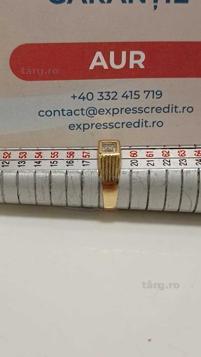 Inel aur 18K 2.40gr (AG24 Harlau B.45255.2) - Garantie 2 ani 4