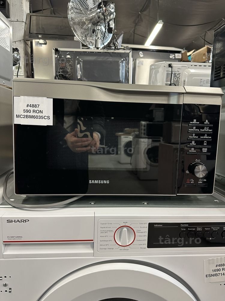 Cuptor cu microunde combi Samsung MC2BM6035CS
