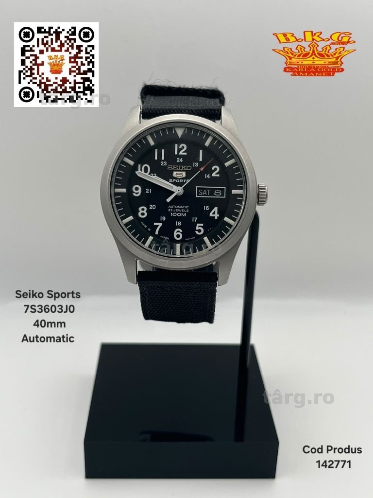 Ceasuri Seiko Amanet BKG