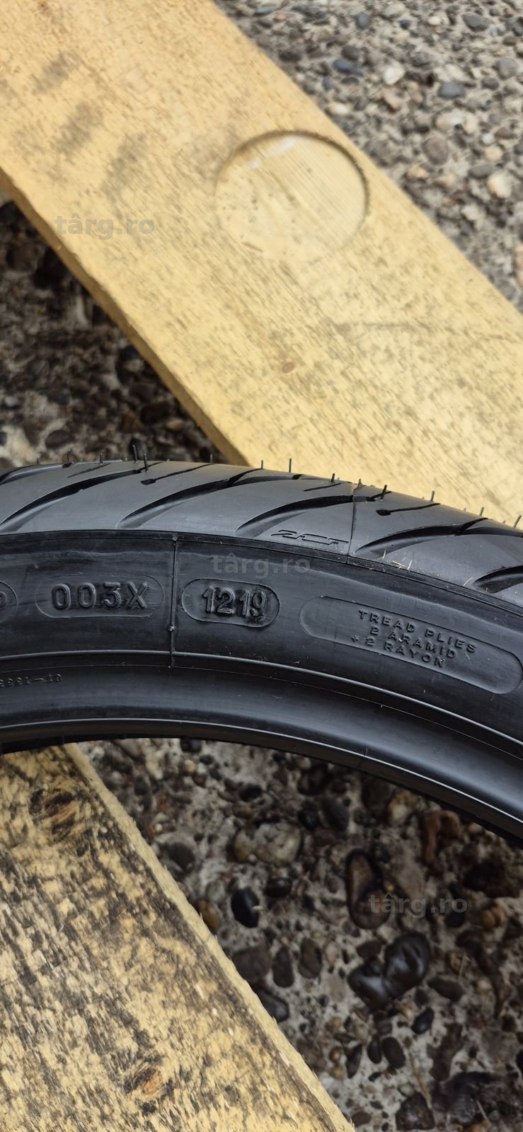 O anvelopa moto fata noua Michelin 110/80 R19M/C,dot 2019. 6
