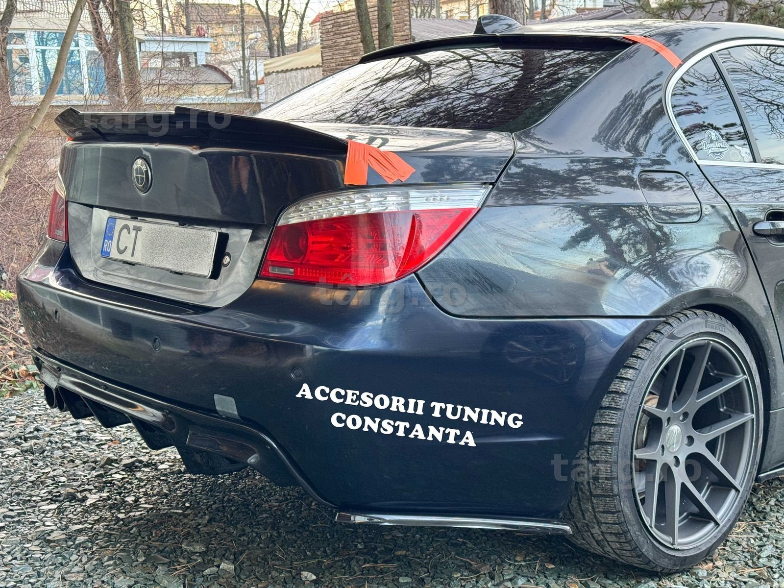 Coltare / Extensie Bara Spate - BMW Seria 5 E60 / E61 Bara Mtech