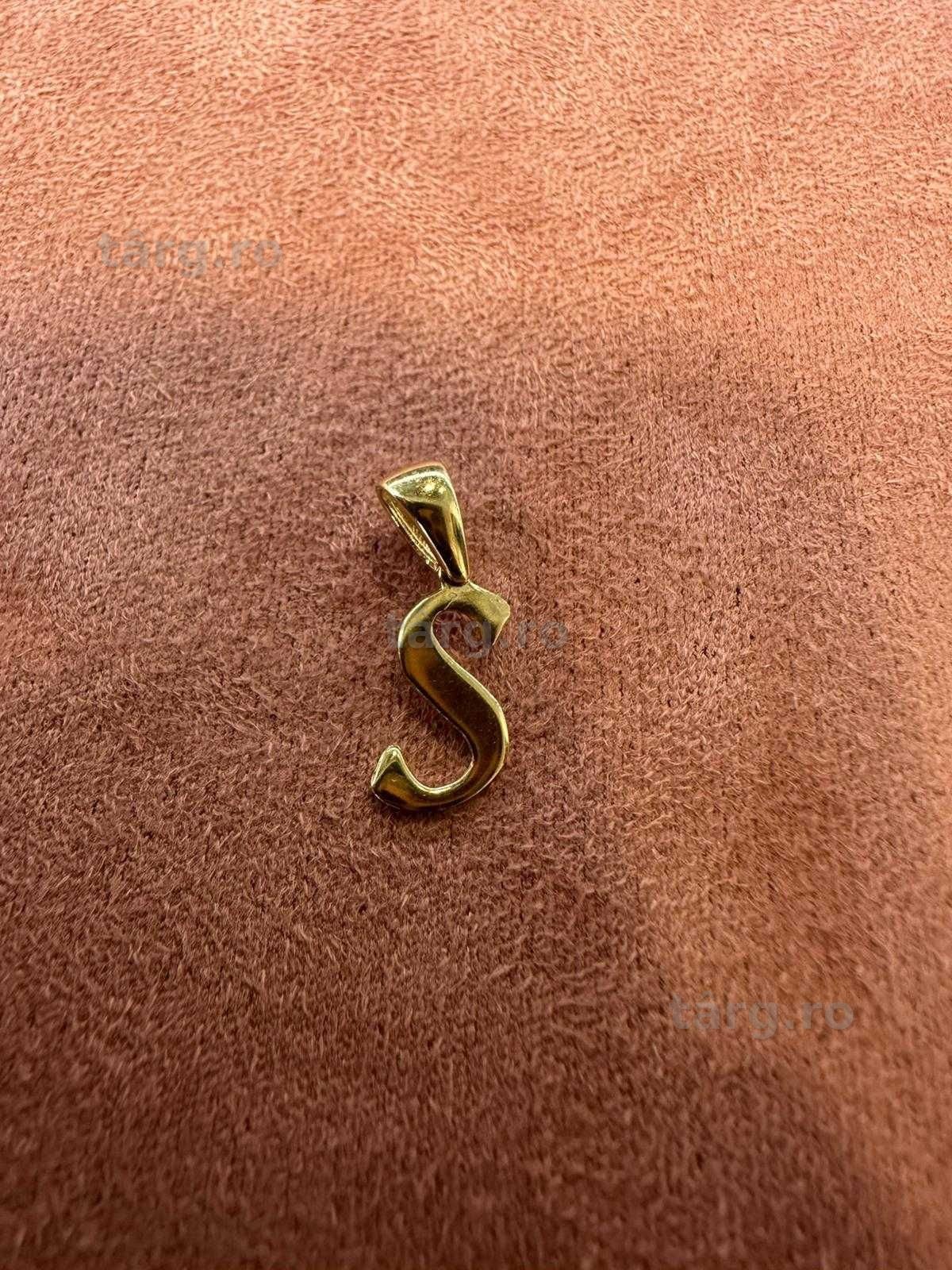 Medalion 14k 0.58g (Iulius Mall)(B-155.1) Garantie 2 ani! 2