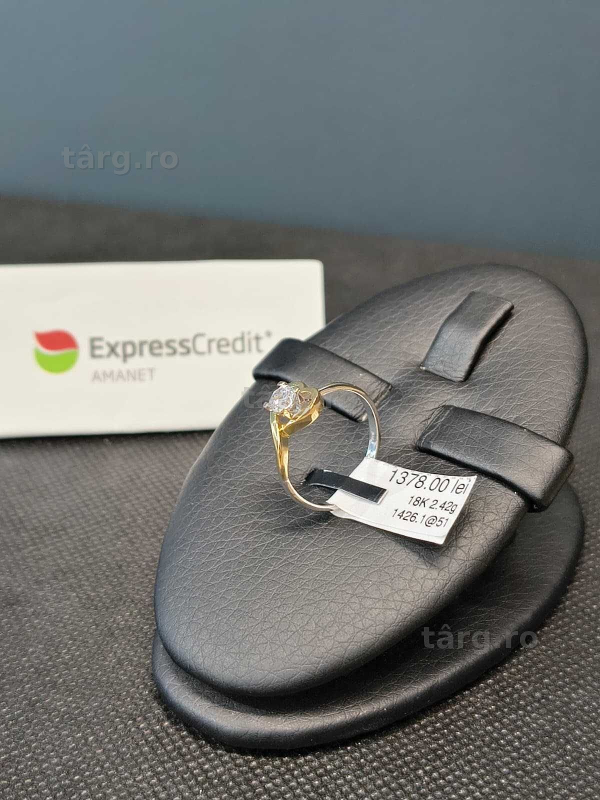 (AG51) Inel aur 18k 2.42g b1426 - Garantie 2 ani!