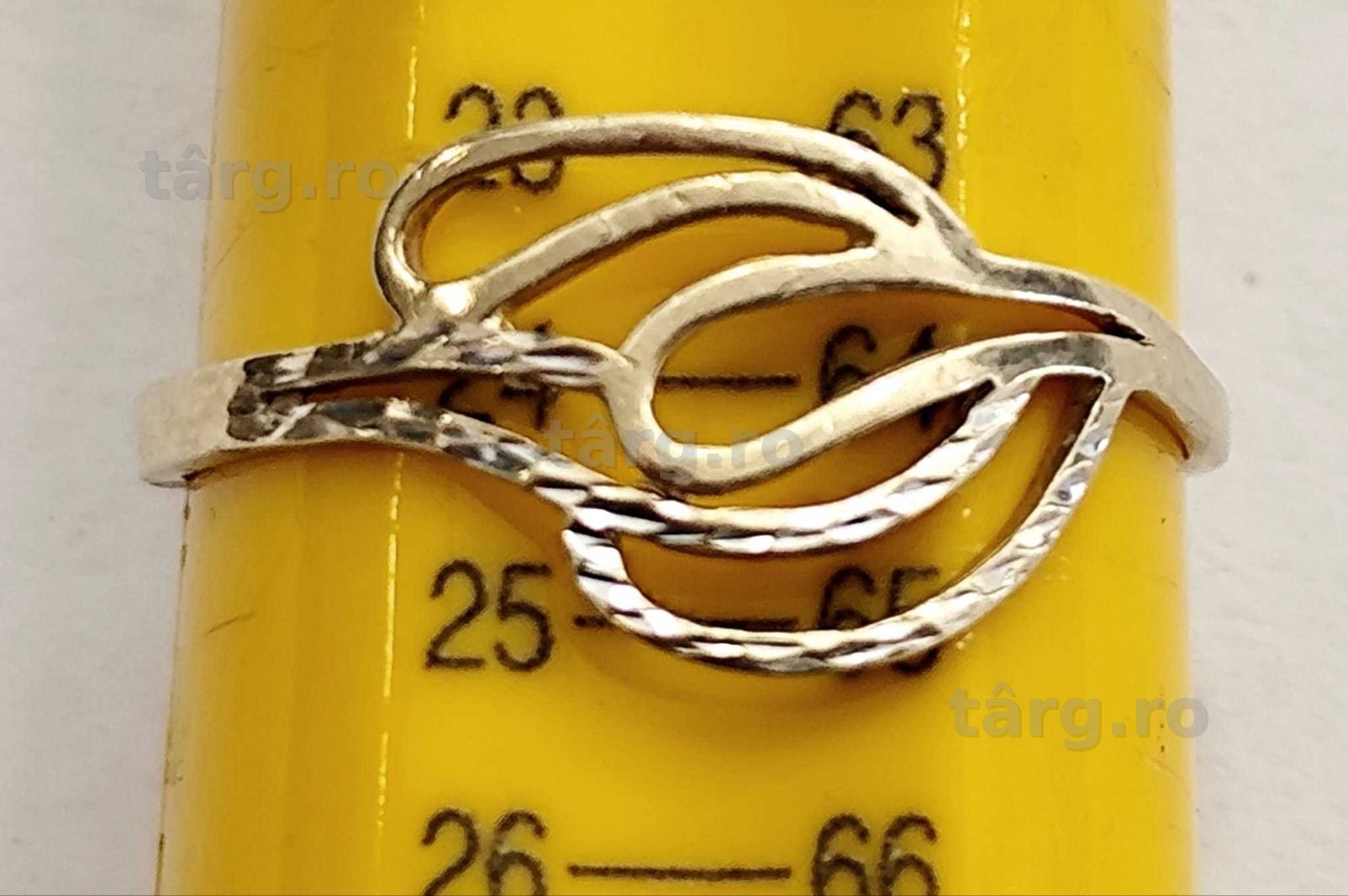 Inel aur 14K 1.94 gr (AG 35 B 28159.1/32) Garantie 2 ani ! 4