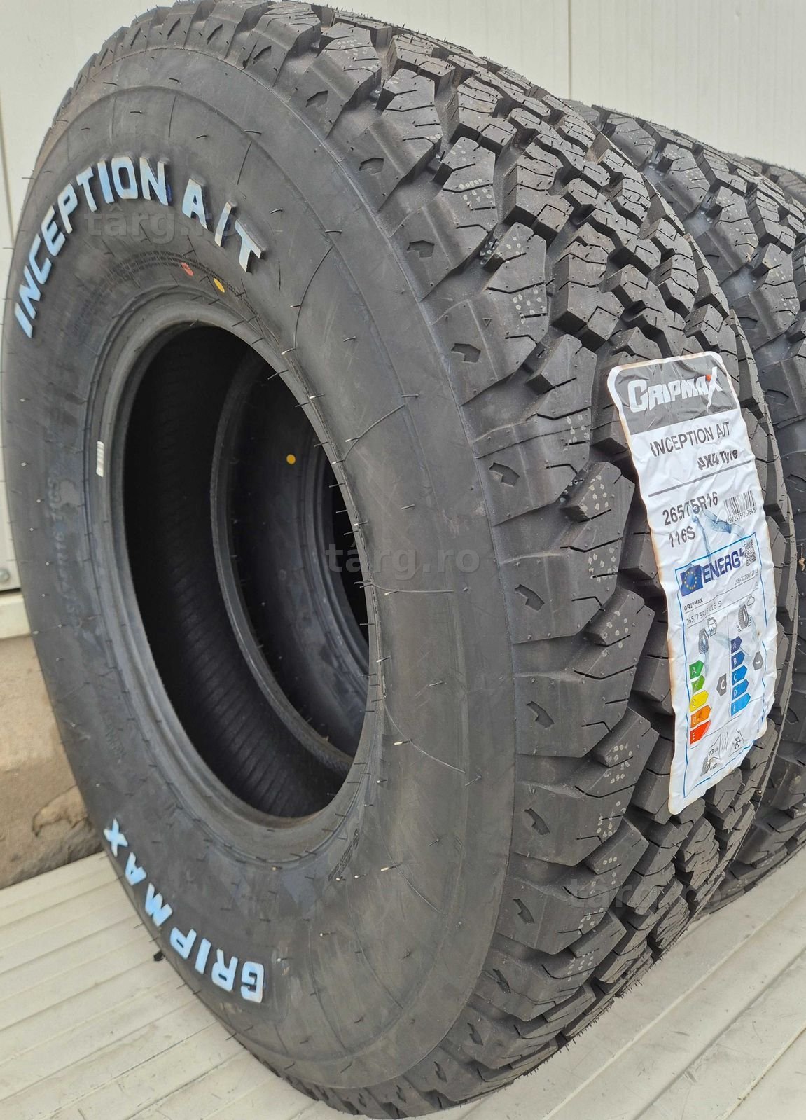 265/75 R16, 116S, GRIPMAX Inception, Anvelope All-Terrain M+S 3