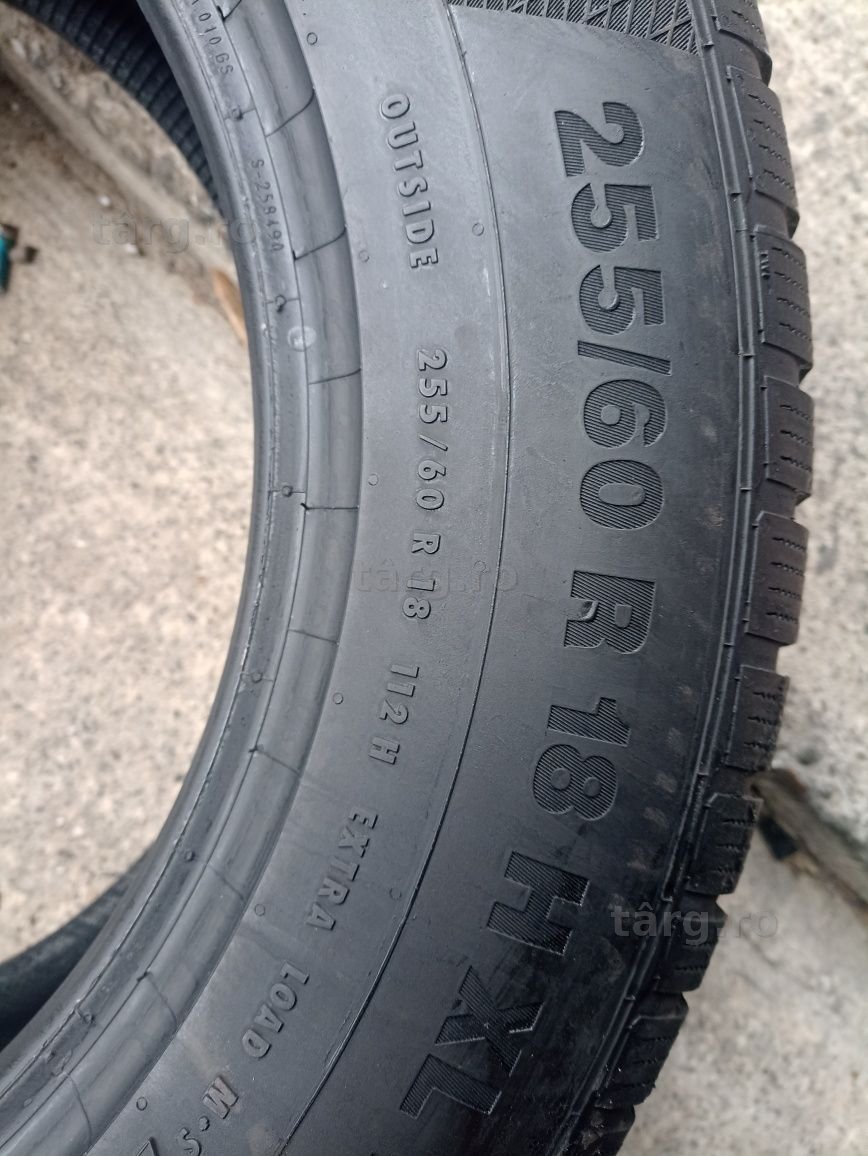 4 anvelope de iarna ca si noi Continental 255/60 R18 dot 2621 4