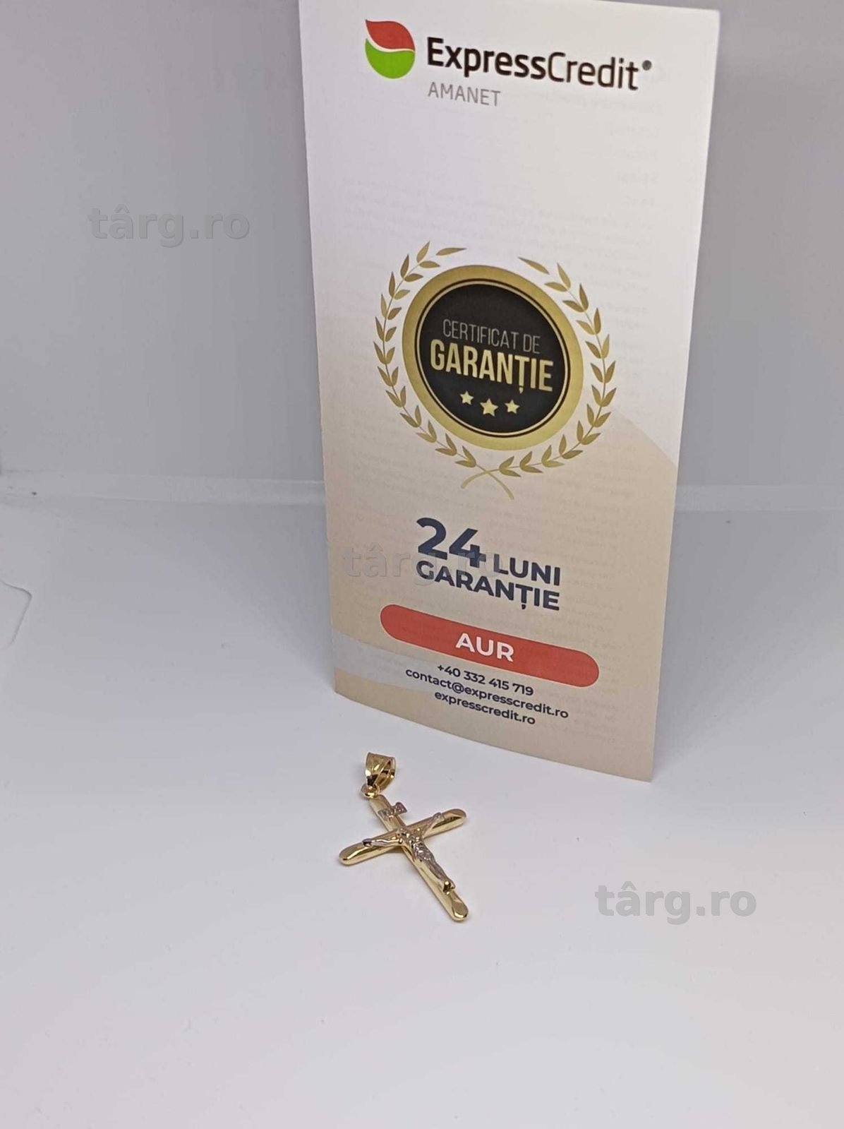 Pandantiv Aur 14K 20.5g (Ag4 Dacia B.52297) Garantie 2 ani