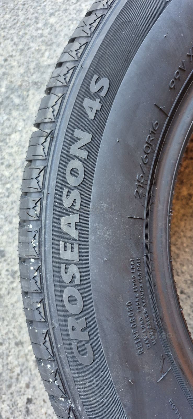 4 anvelope M+S noi Tercelo 215/60/16,dot 2026.Pretul este pe bucata. 5