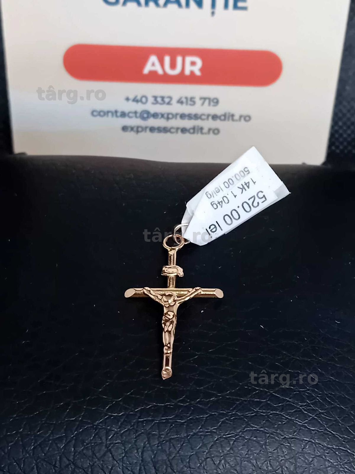 Medalion aur 14k 1.04g (B.25100 AG31 Barboi) Garantie 2 ani!