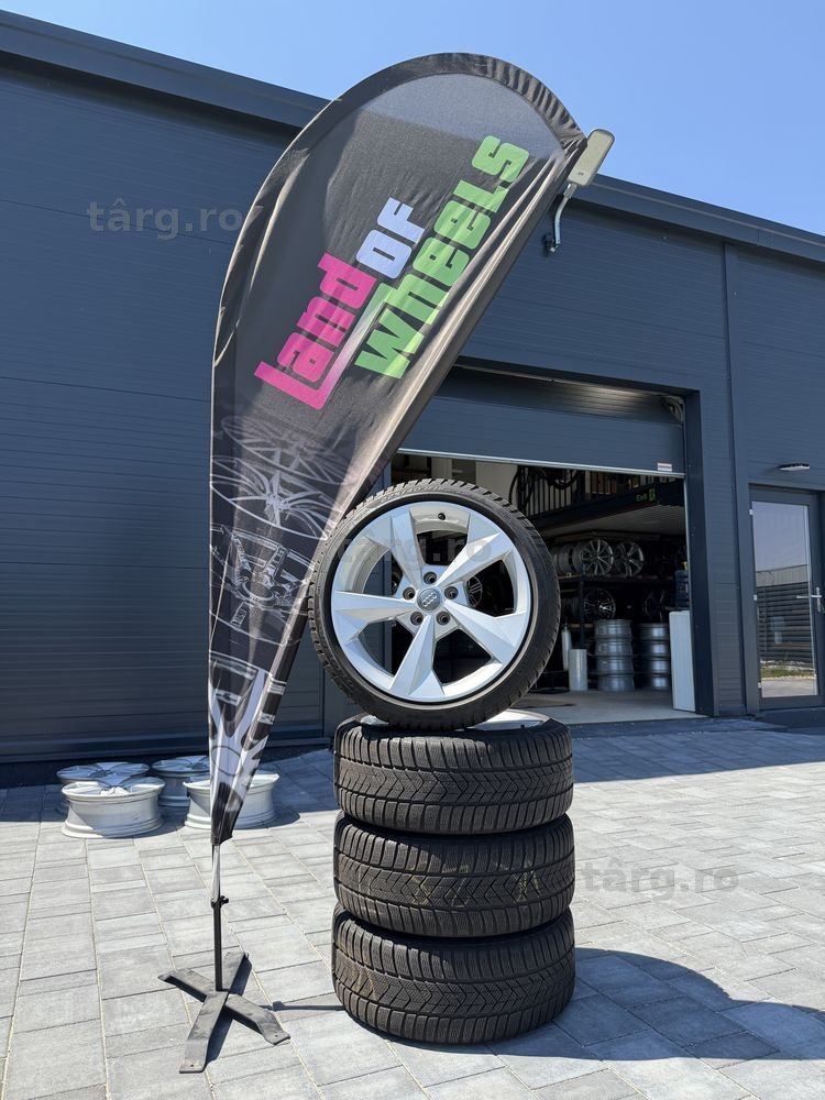 Jante Audi A3 18 anvelope iarna FACTURA impecabile