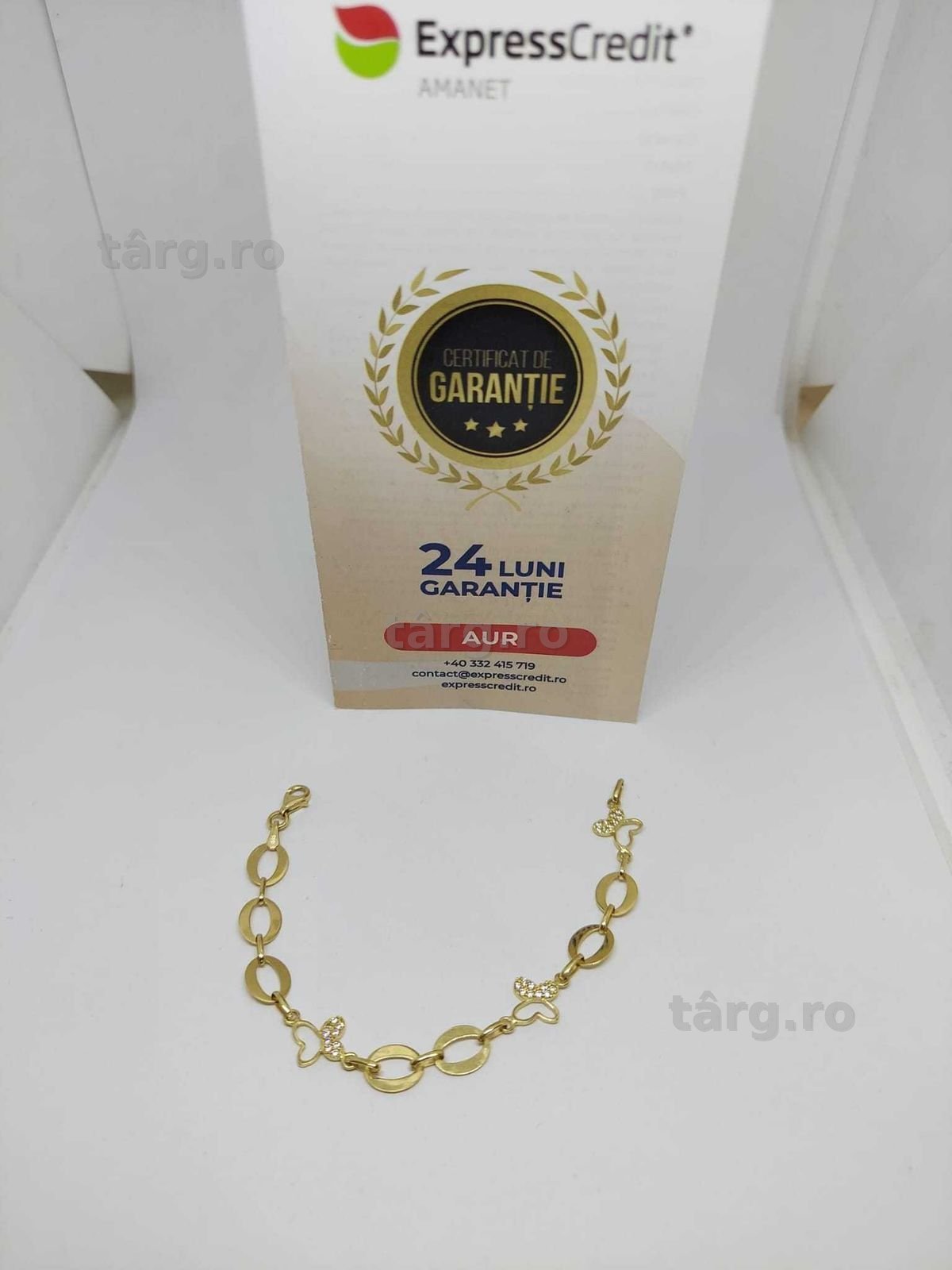 Bratara 14k 3.93gr [34948.5/30 Pacurari 2] Garantie 2 ani!!!