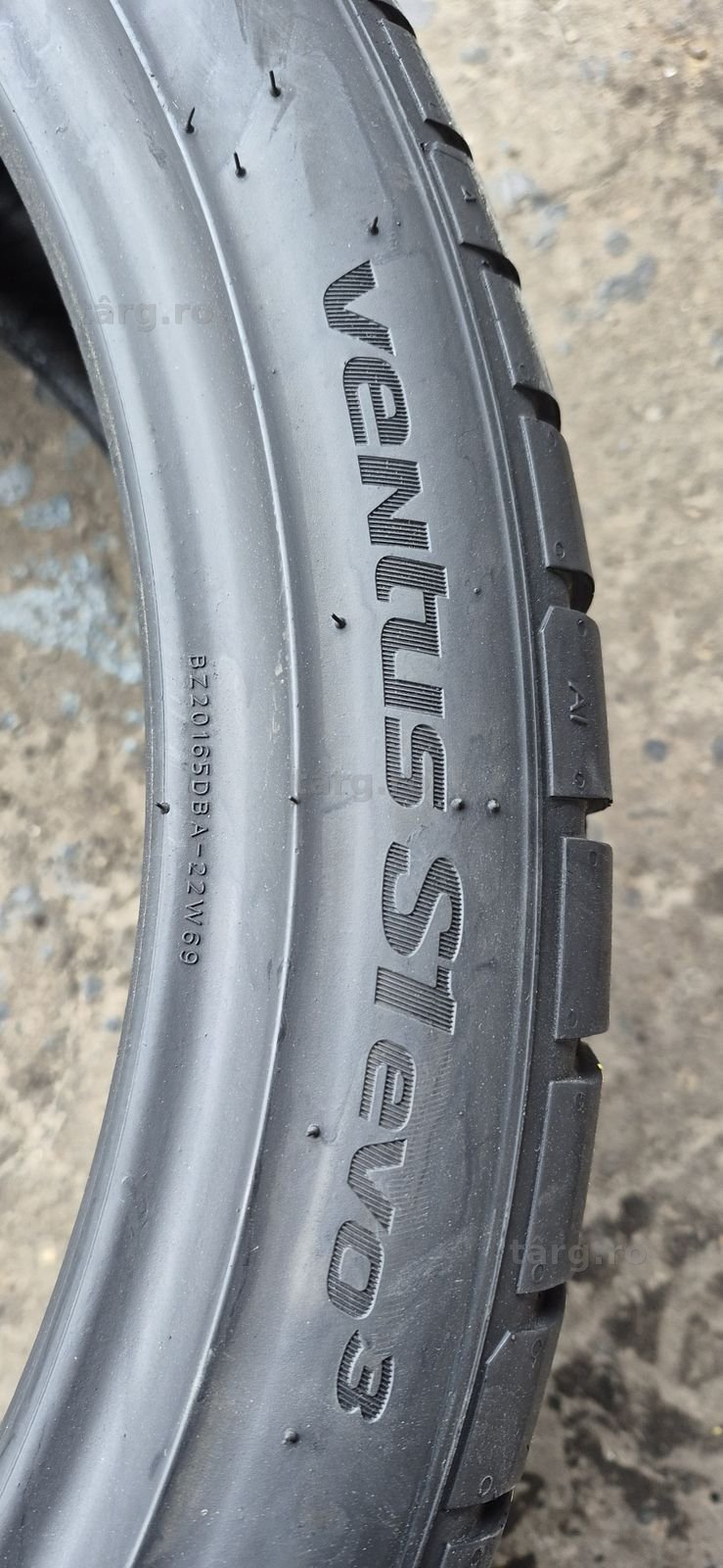 2 anvelope vara ca noi Hankook 255/35/20,dot 2023.Pretul este pe buc. 5