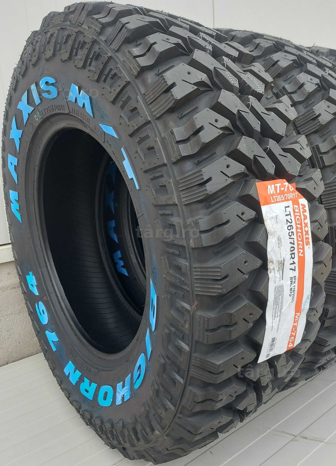 265/70 R17, 115Q, Anvelope Mud Terrain M+S, MAXXIS Bighorn 3