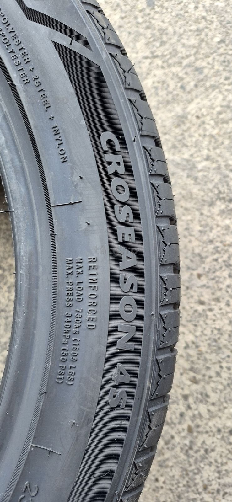 4 anvelope M+S noi Tercelo 235/45/17,dot 2026.Pretul este pe bucata 5