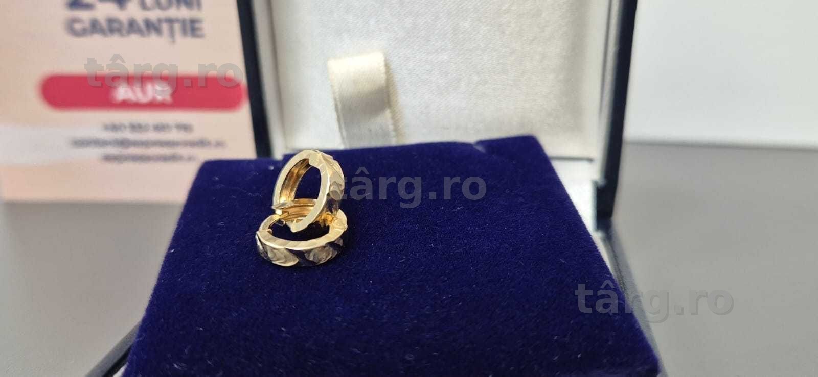 (AG46) Cercei aur 14K B.4611.8 3